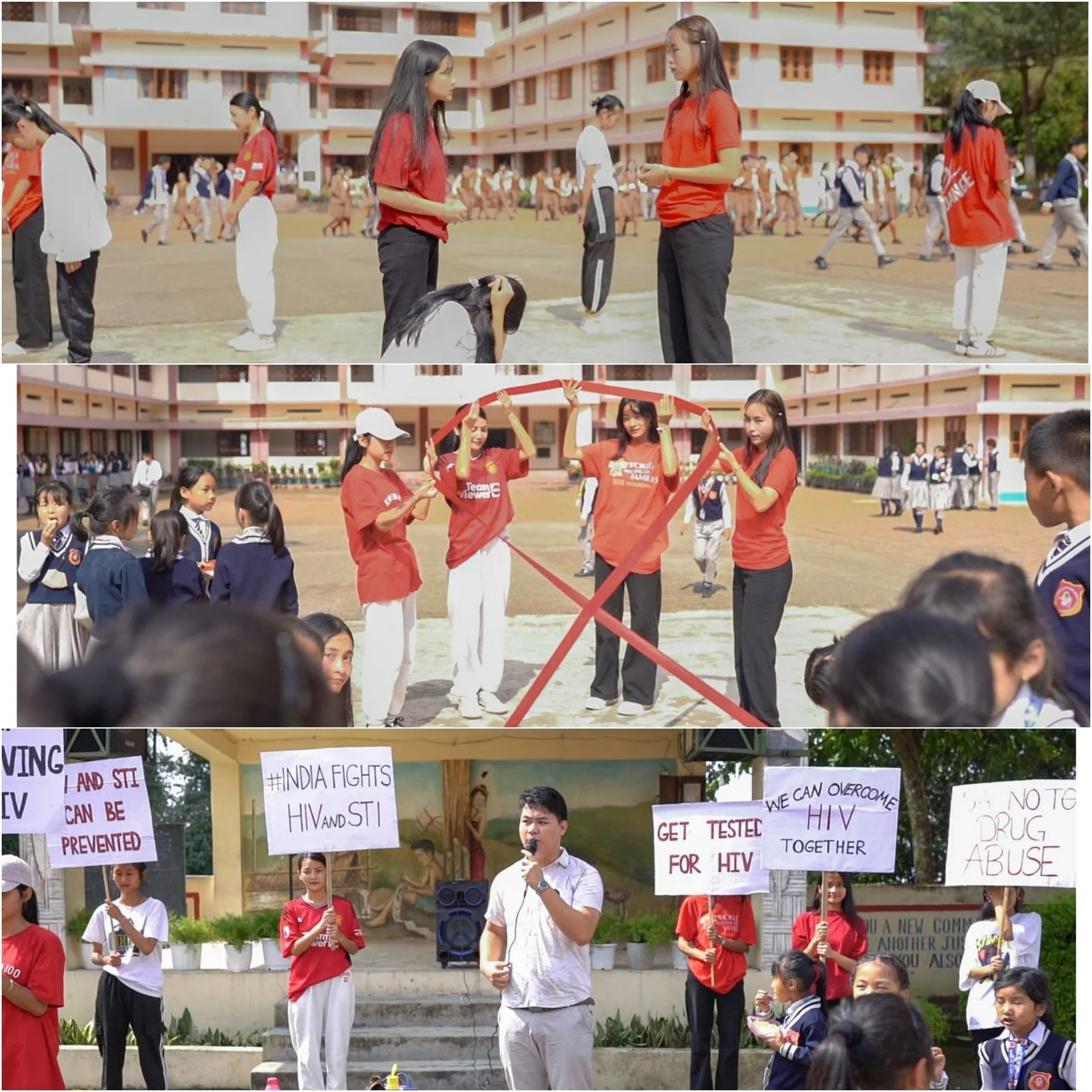 Breaking barriers and promoting understanding: FLASHMOB ON HIV PREVENTION BY RRC JUBILEE MEMORIAL COLLEGE MOKOKCHUNG.