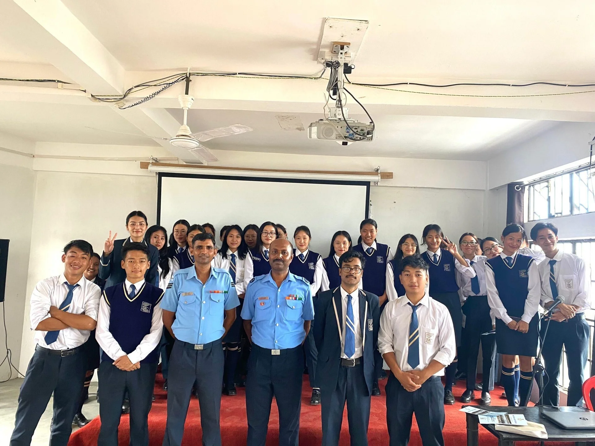 Indian Air Force conducted an Awareness Program on recruitment into the Indian Air Force through the Agniveervayu program on 19th July 2024.