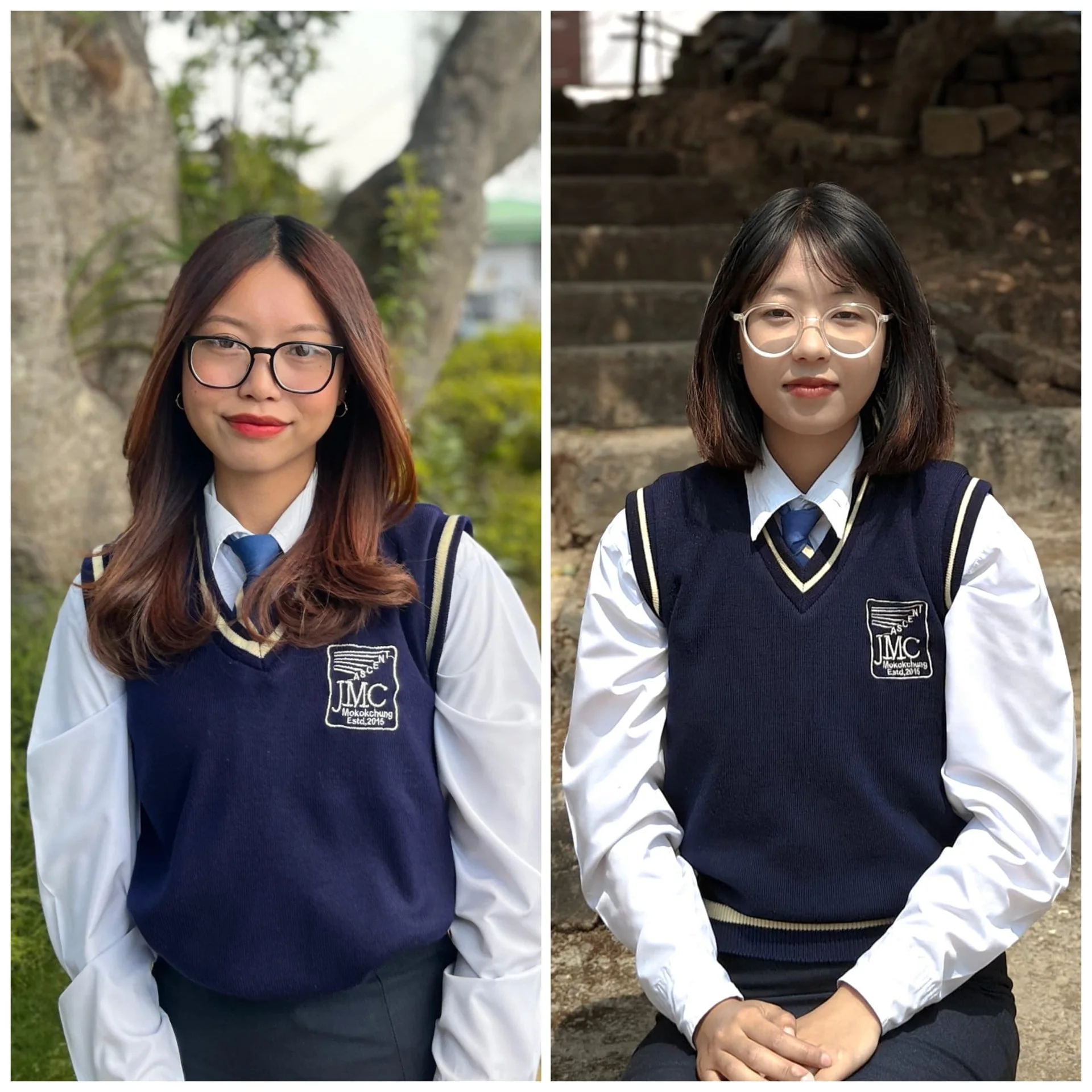 Two students from the college secures the top positions in the Top 10 list in Honors subject under Nagaland University UG Examination, 2024.