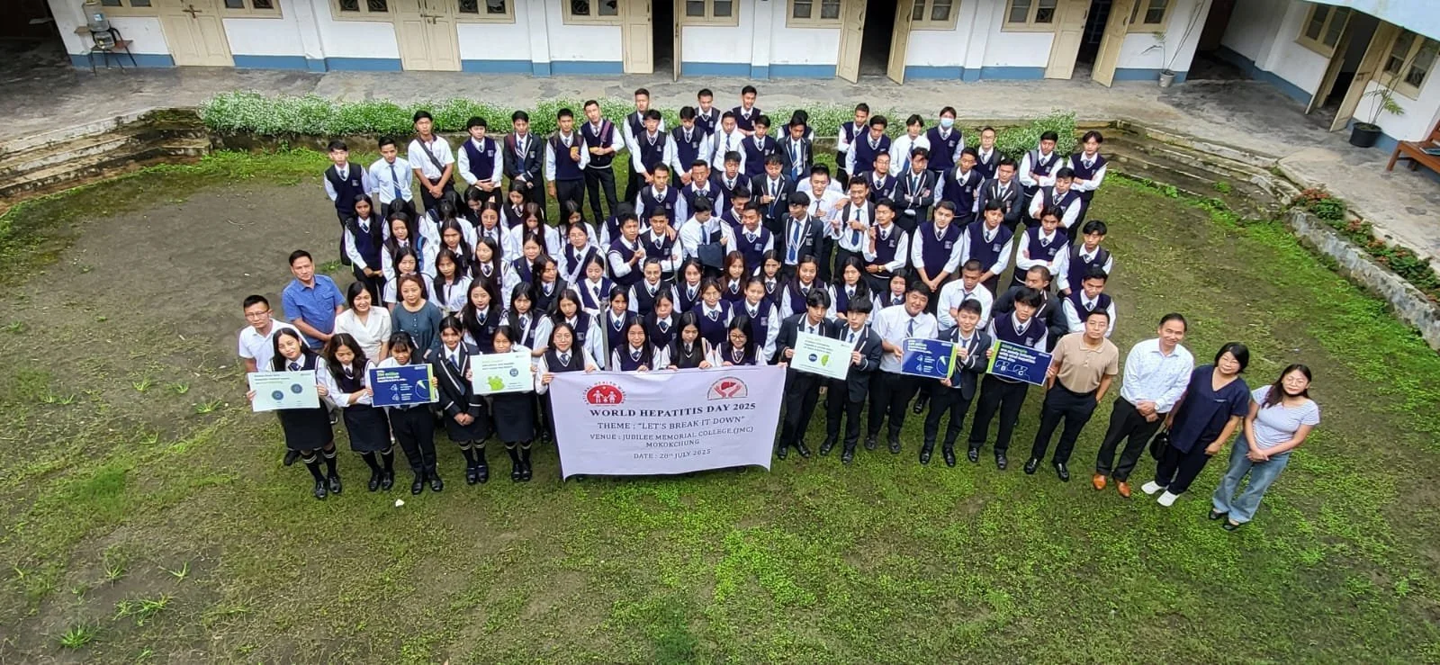 JUBILEE MEMORIAL COLLEGE MOKOKCHUNG OBSERVES WORLD HEPATITIS DAY 2025