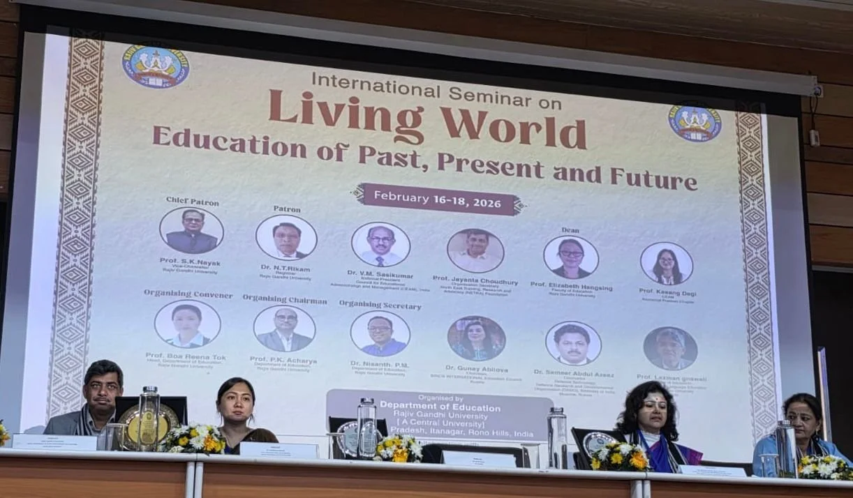 Rethinking Education and Employability in the Northeast: Insights from Rajiv Gandhi University International Seminar by Dr Chubaienla,  Asst Professor, Department of Economics